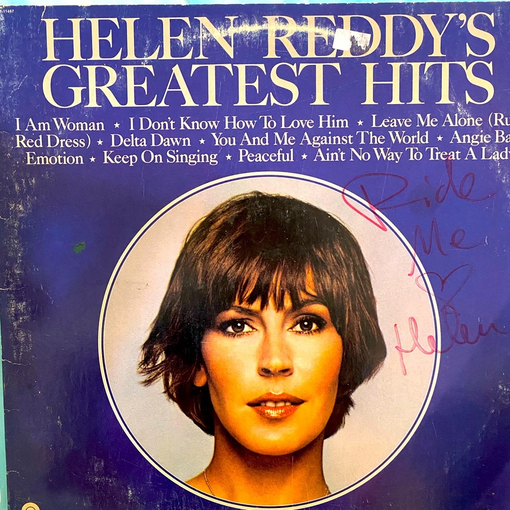 HELEN REDDYs GREATEST HITS
LP